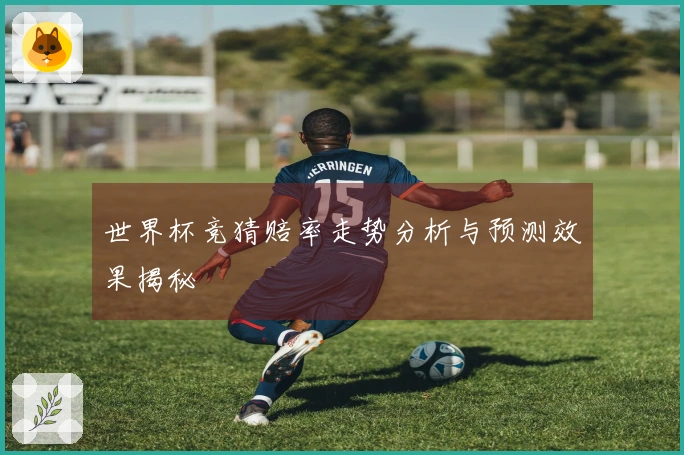 世界杯竞猜赔率走势分析与预测效果揭秘